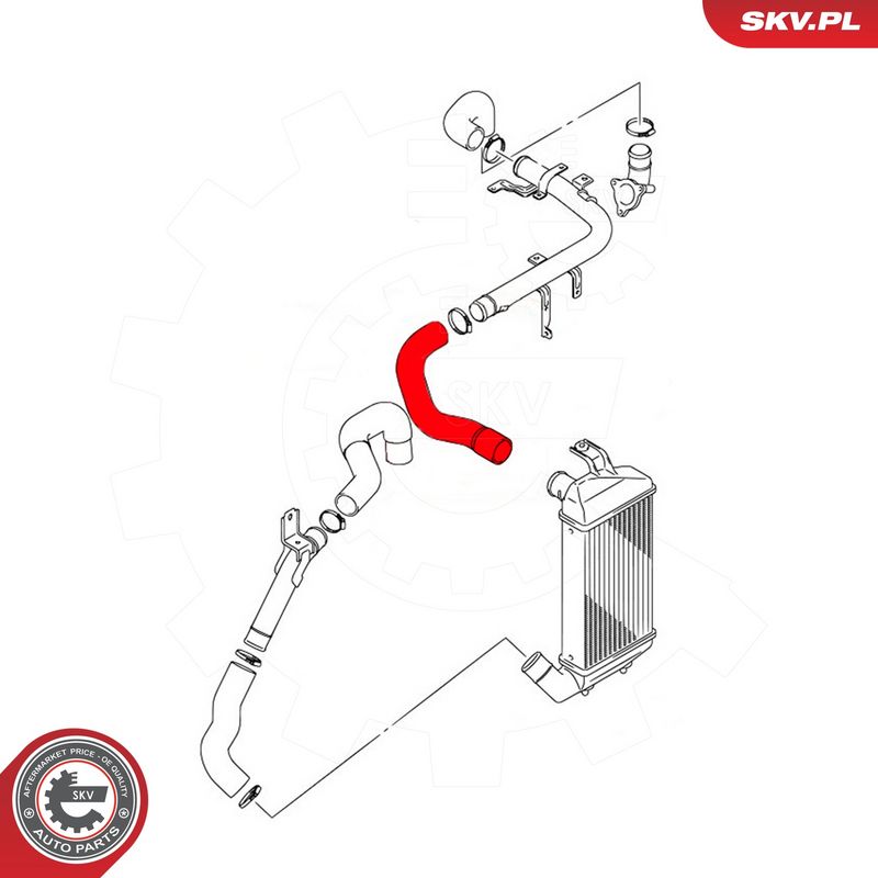 Laadimisõhu voolik, ESEN SKV 43SKV294