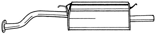 SIGAM 65606 Rear Silencer