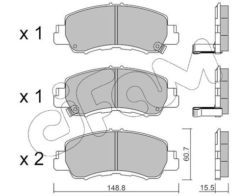 Автозапчасть CIFAM 82212390