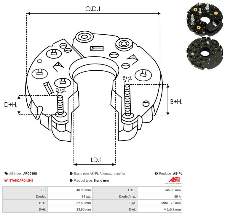 Seadistaja, generaator, AS-PL ARC0108
