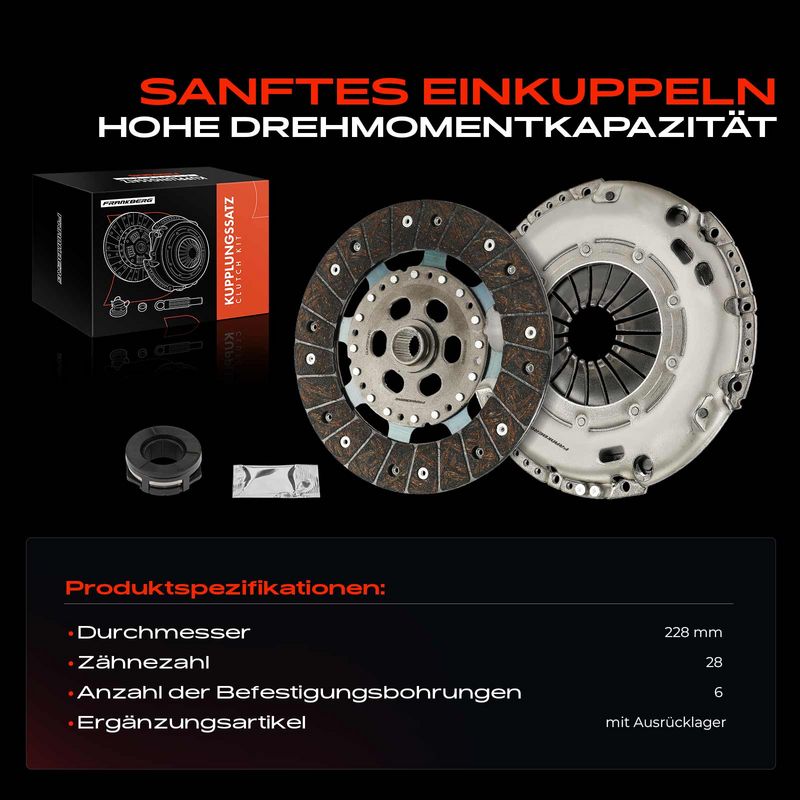 Frankberg 5481FB0037814 Clutch Kit