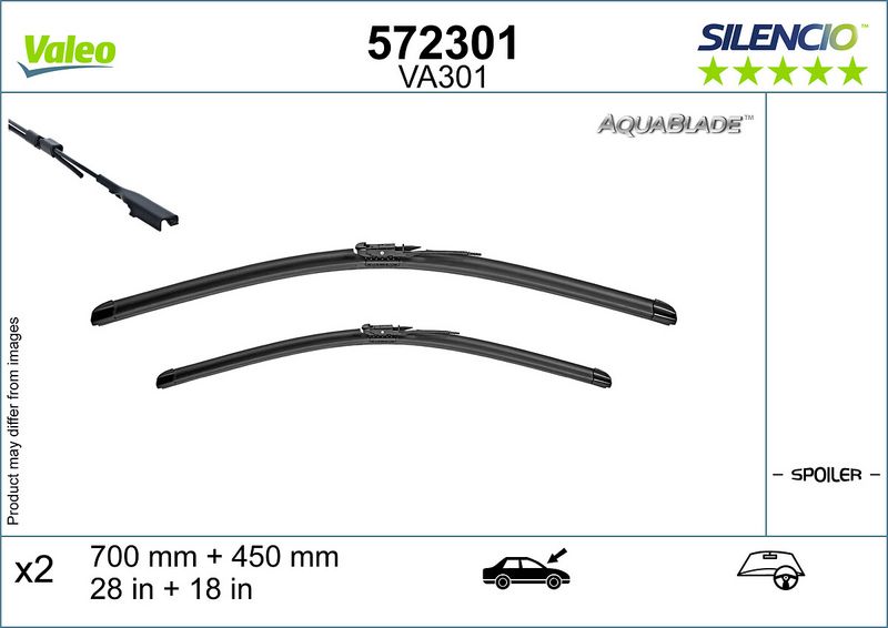 Valeo 572301 Wiper Blade