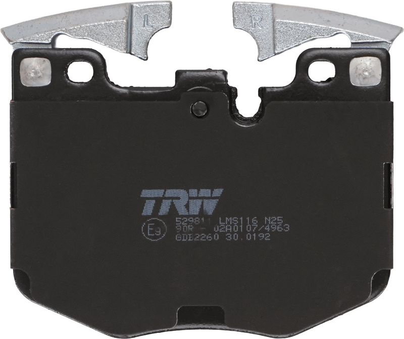 TRW Plaquettes de frein à disque GDB2260