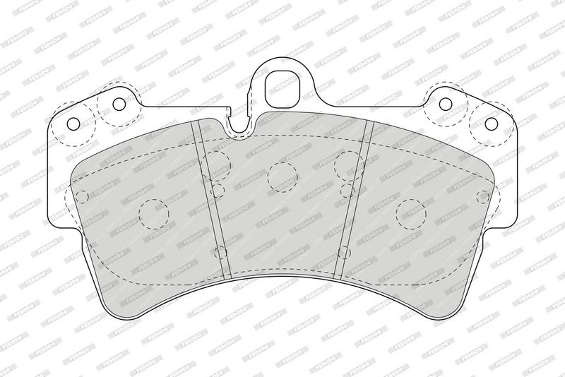 FERODO Plaquettes de frein à disque FDB1626