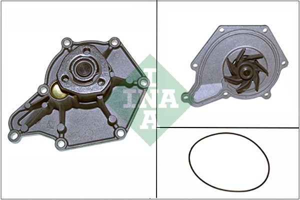 Schaeffler INA Vízszivattyú, motorhűtés 538 0409 10