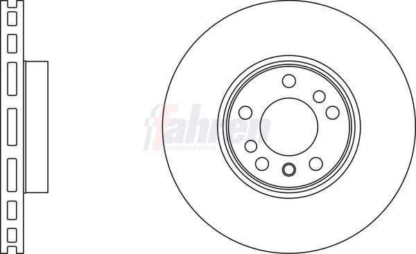Fahren Brake Disc FBD6228