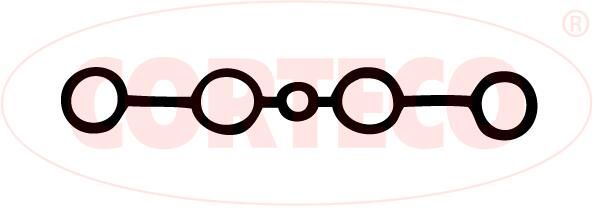 CORTECO 440152P - Gasket, cylinder head cover