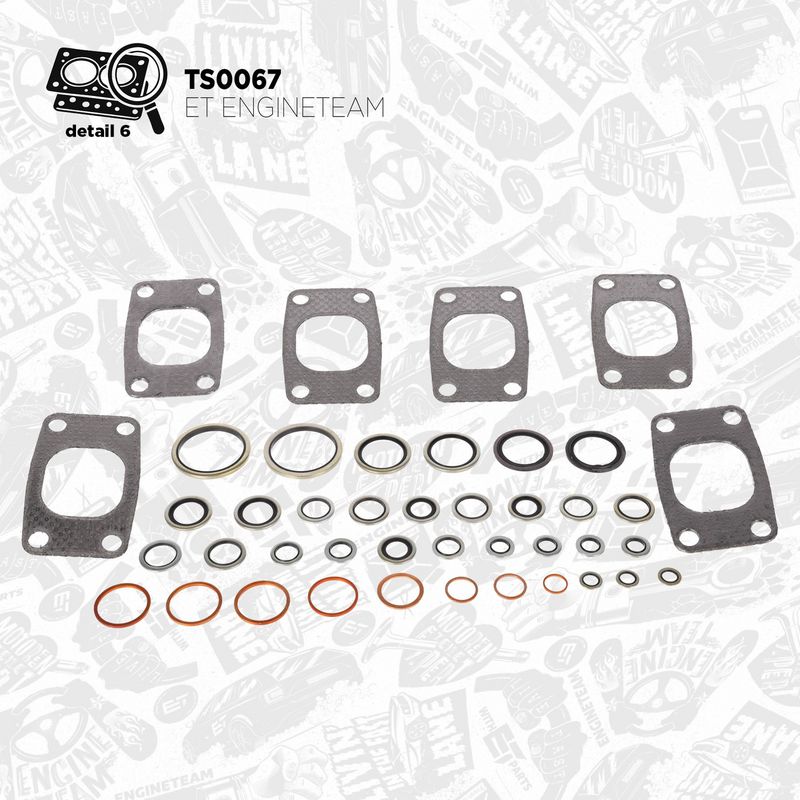 ET ENGINETEAM TS0067 Gasket Kit, cylinder head