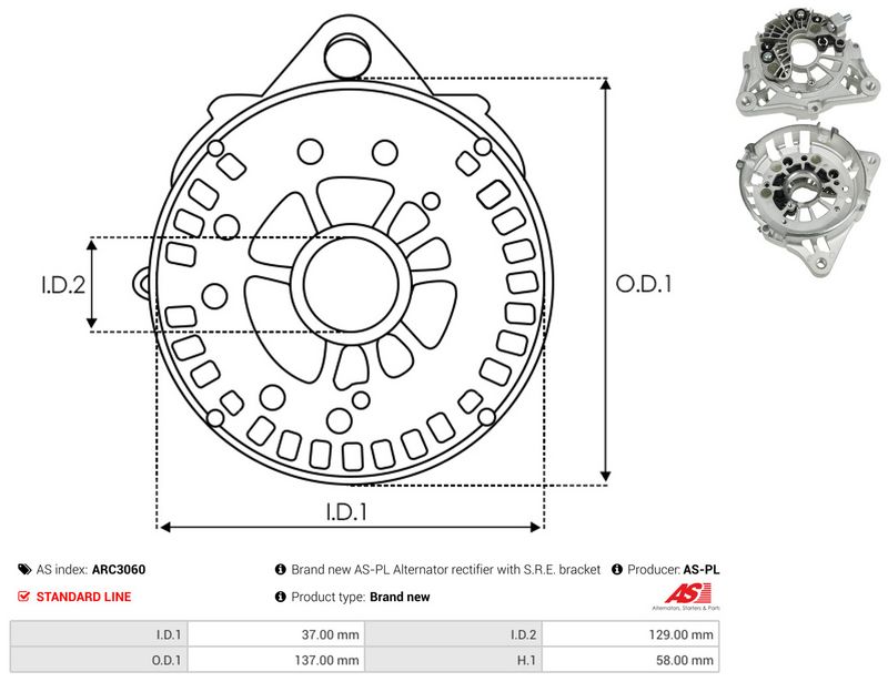 Seadistaja, generaator, AS-PL ARC3060