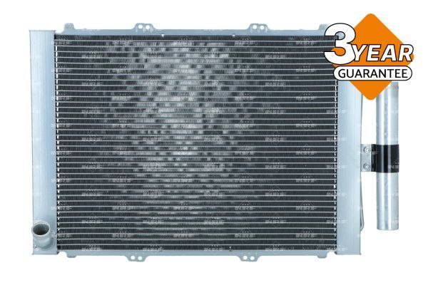 A/C condensator (met droger) past: RENAULT KANGOO, KANGOO EXPRESS 1.2-1.6CNG 06.01-