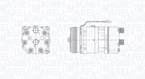 MAGNETI MARELLI Kompresorius, oro kondicionierius