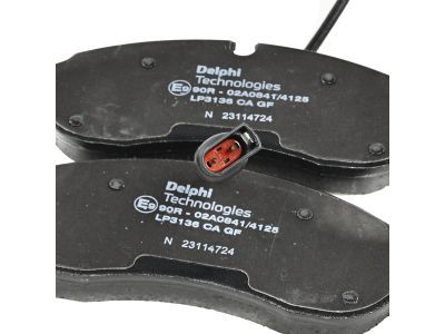 DELPHI LP3136 Brake Pad Set, disc brake