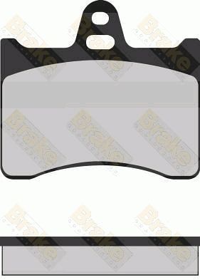 Brake Engineering Brake Pad Set, disc brake PA1118