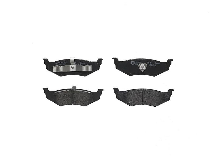 Piduriklotsi komplekt, ketaspidur, BREMBO P 11 010