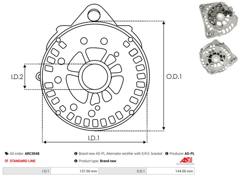 Seadistaja, generaator, AS-PL ARC3048