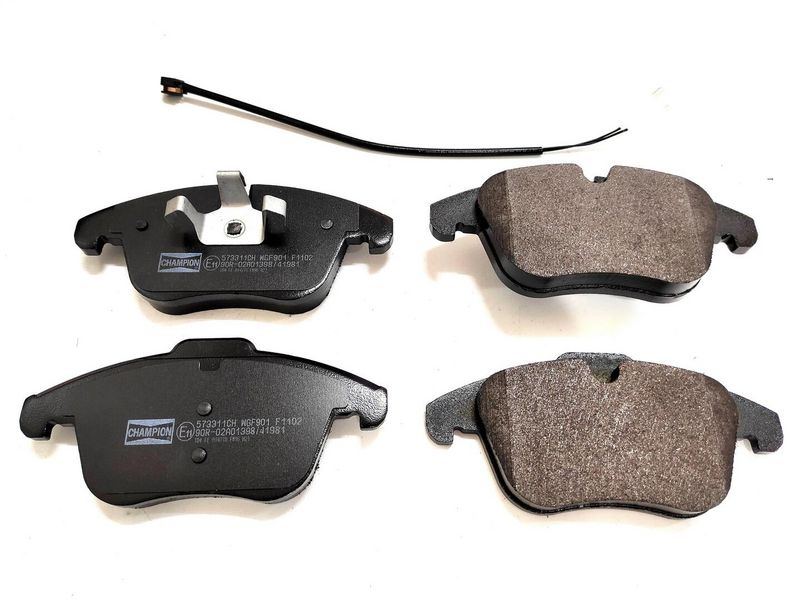 Plaquettes+de+frein+à+disque CHAMPION 573311CH