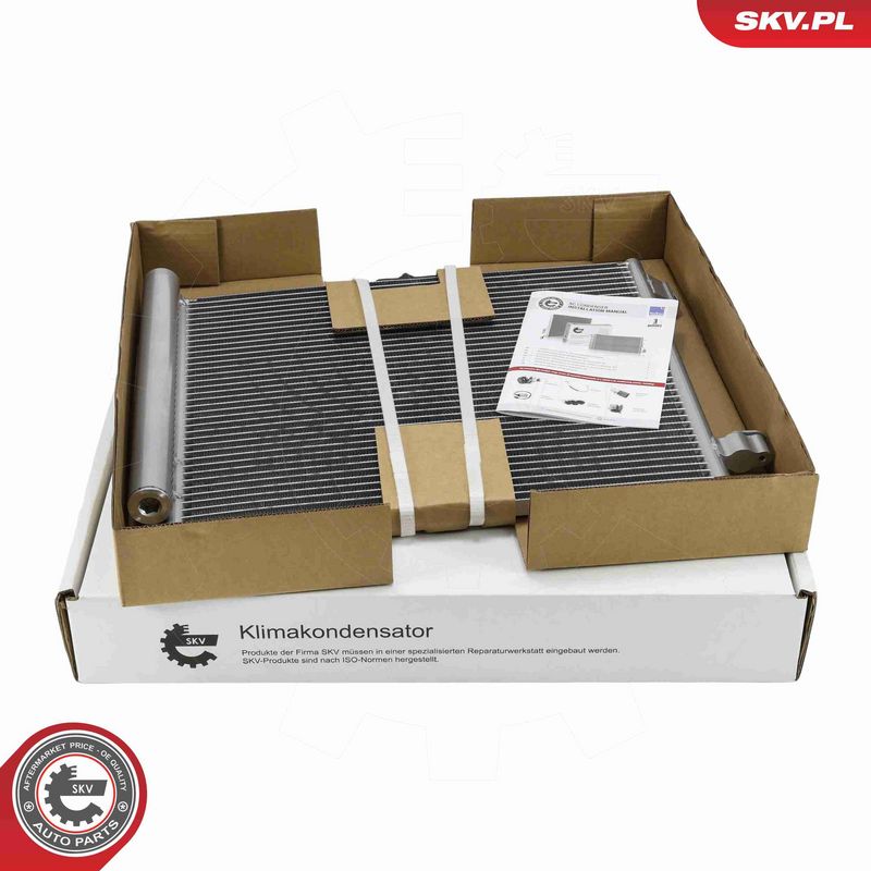 ESEN SKV 86SKV027 Condenser, air conditioning