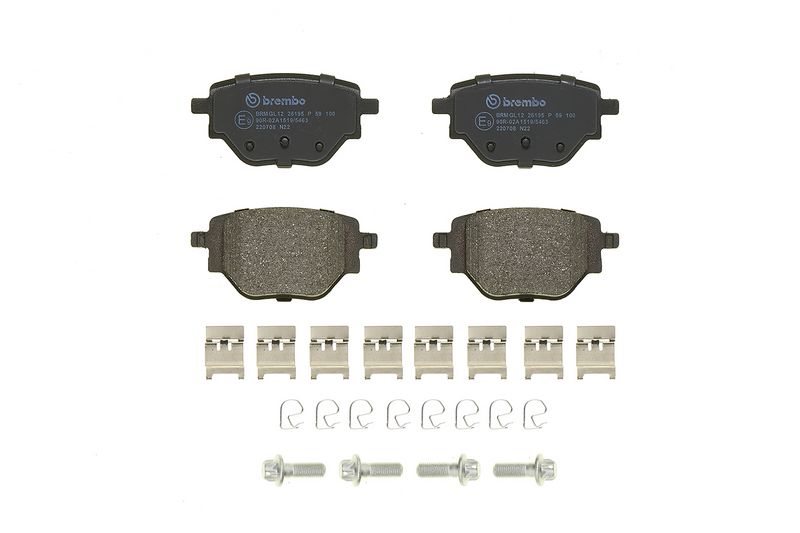 BREMBO P 59 100 Brake Pad Set, disc brake