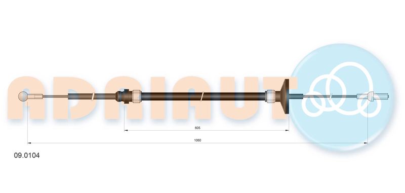 Seilzug, Kupplungsbetätigung