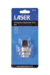 Laser Tools Convertor & Spinner Set 3pc