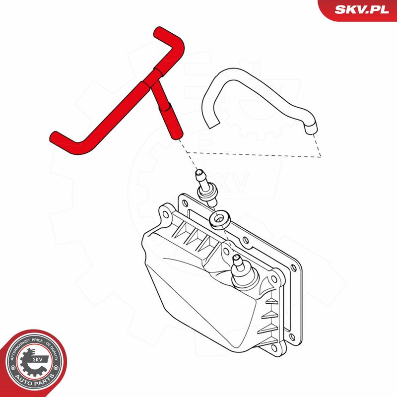 ESEN SKV 24SKV448 Intake Hose, air filter