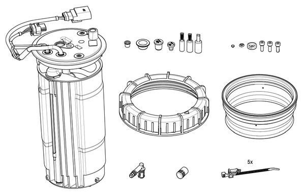 Bosch Heating, tank unit (urea injection) F 01C 600 240
