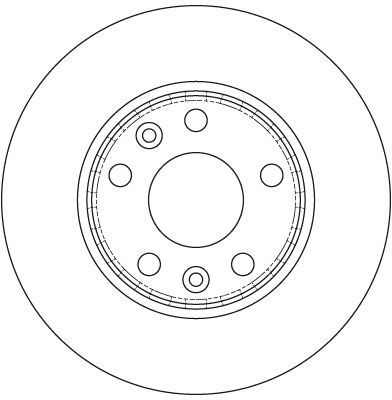 TRW DF6199 Brake Disc