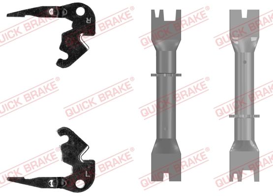 Комплект регуляторів, барабанне гальмо, Quick Brake 10853020