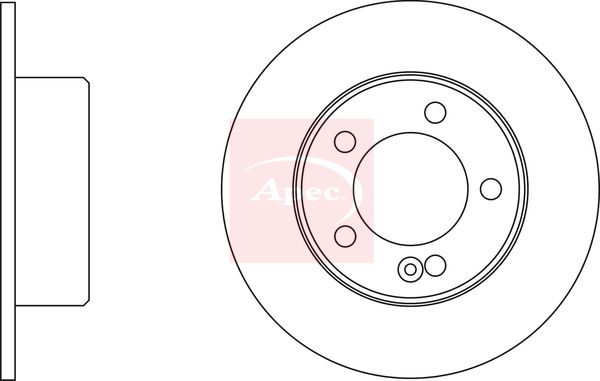 APEC Brake Disc DSK2840