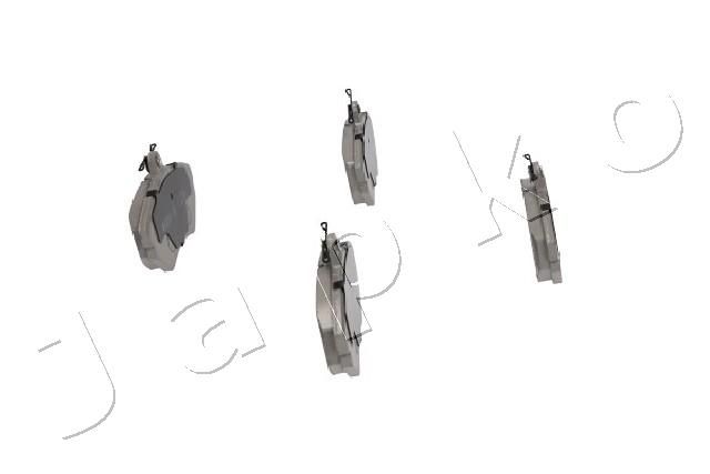 JAPKO 500084 Brake Pad Set, disc brake