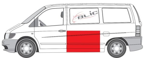 BLIC 6505-06-3541013P Quarter Panel