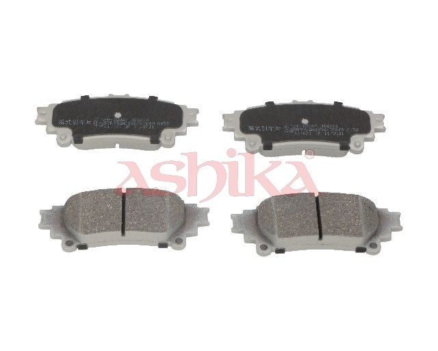комплект спирачно феродо, дискови спирачки ASHIKA
