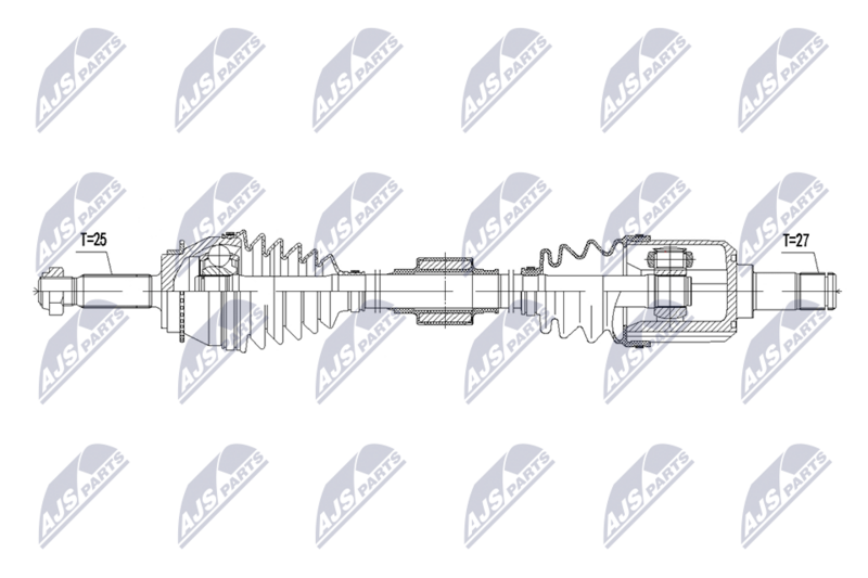 NTY NPW-MS-100 Drive Shaft