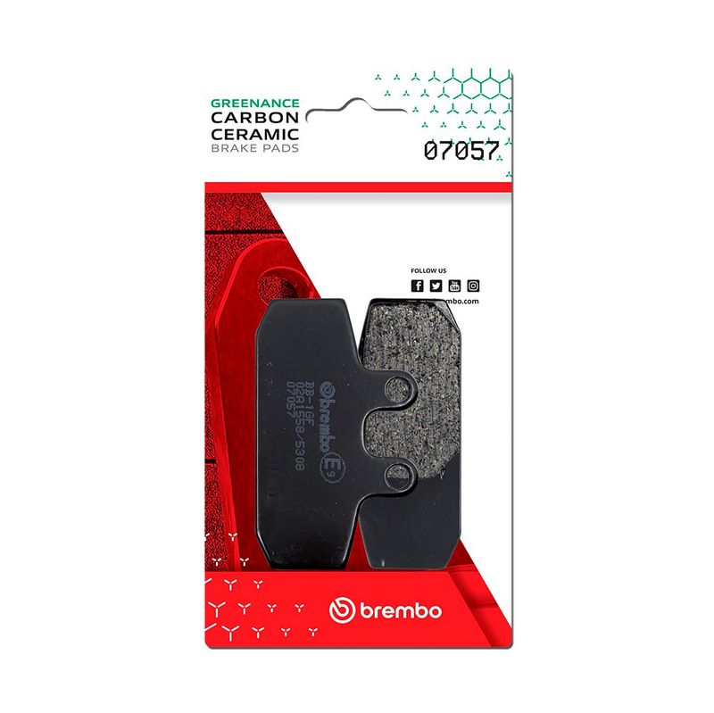 BREMBO Brake Pad Set, disc brake 07057