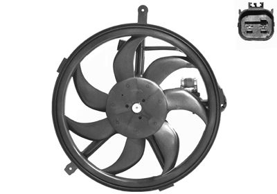 VAN WEZEL ventilátor, motorhűtés 0506747