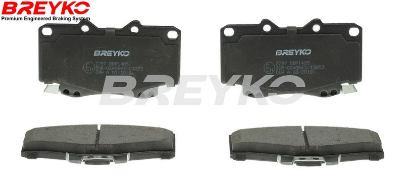 DAVID VASCO Z797 Brake Pad Set, disc brake