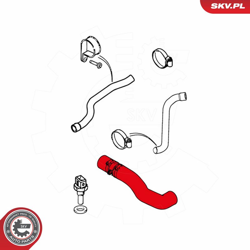 ESEN SKV 24SKV882 Charge Air Hose