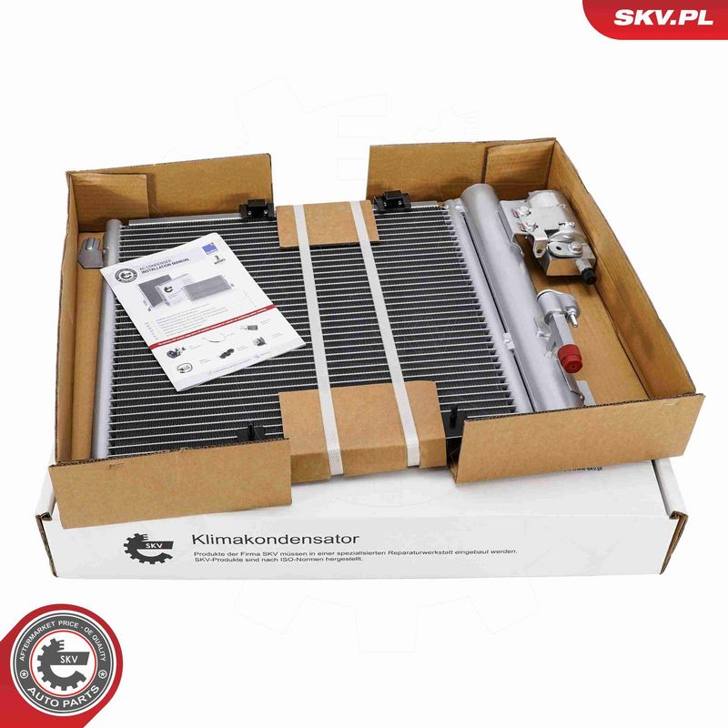 ESEN SKV 86SKV073 Condenser, air conditioning