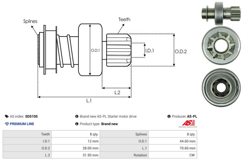 Vabajooks, starter, AS-PL SD5105