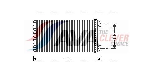 Výměník tepla, vnitřní vytápění DF6036