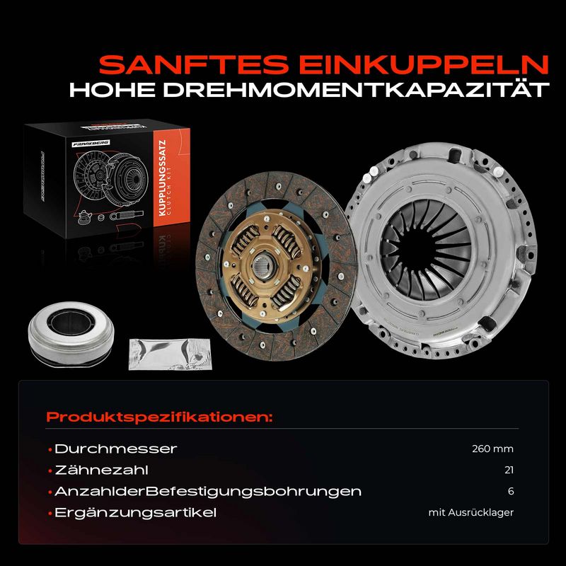 Frankberg 5481FB0028784 Sankabos komplektas