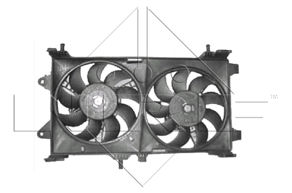 WILMINK GROUP ventilátor, motorhűtés WG1720684