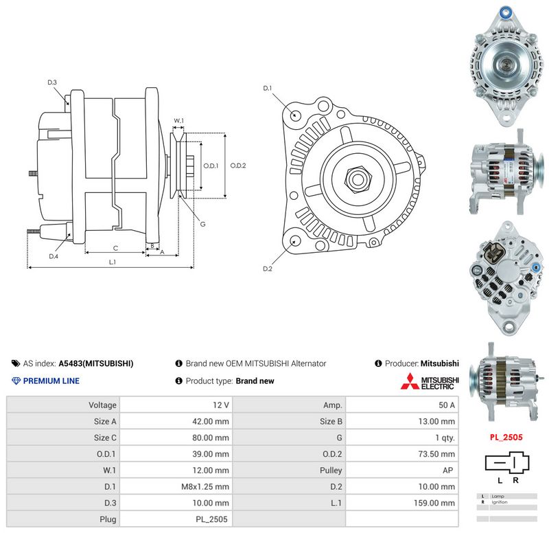 Prekės atitinka OEM kodą: SBA185046380R