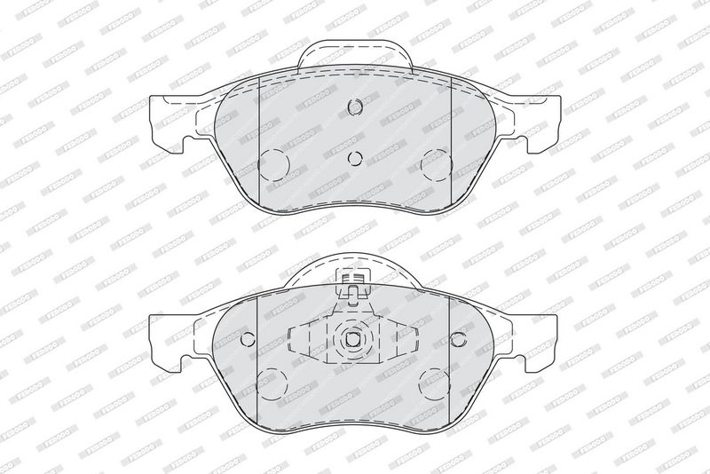 FERODO Plaquettes de frein à disque FDB1866