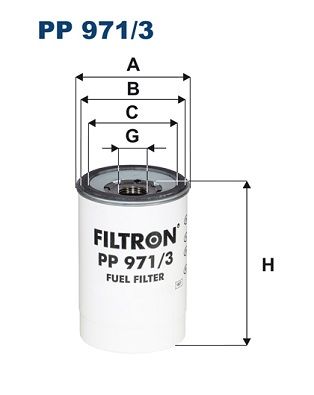 Palivový filtr PP 971/3