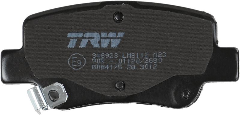 TRW GDB4175 Brake Pad Set, disc brake