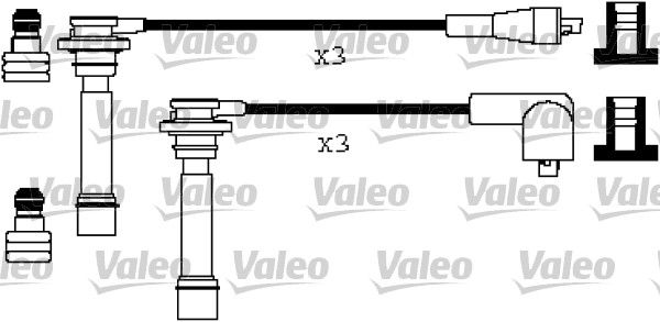 VALEO Bougiekabelset 346275