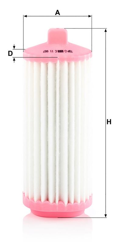 Õhufilter, MANN-FILTER C 11 007