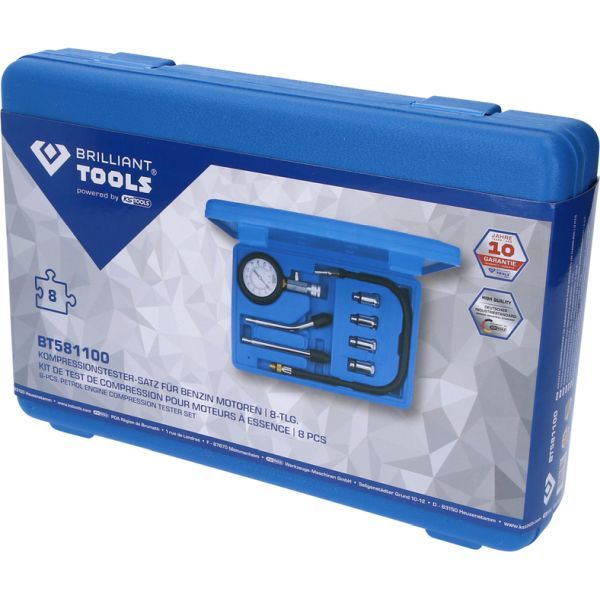 Kompressioonirõhu testimiskomplekt, KS TOOLS BT581100