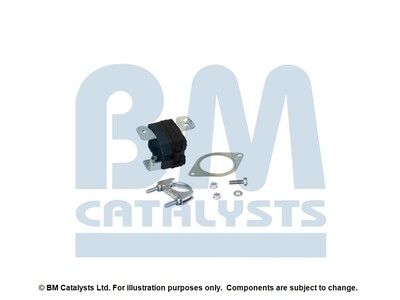 Montagesatz, Abgasanlage